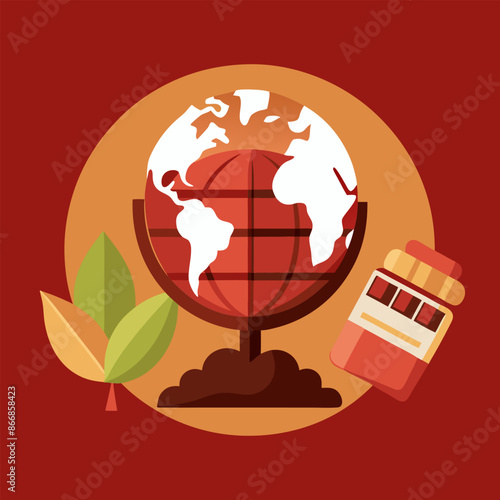 Cheer up and add a little sweetness to your day with our World Chocolate Day Poster.