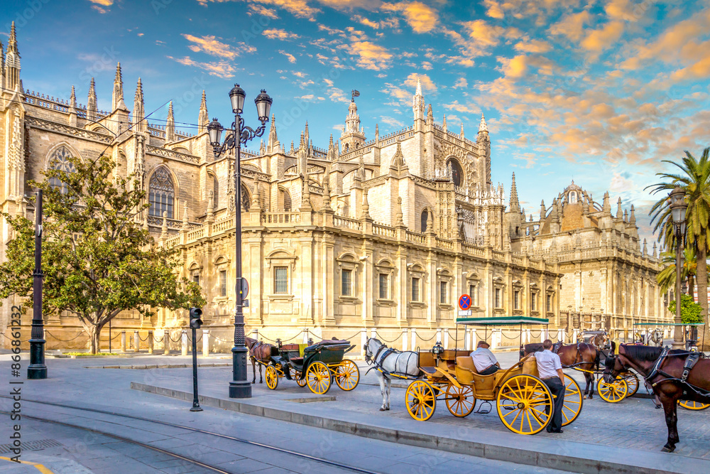 Fototapeta premium Kathedrale Sevilla, Spanien