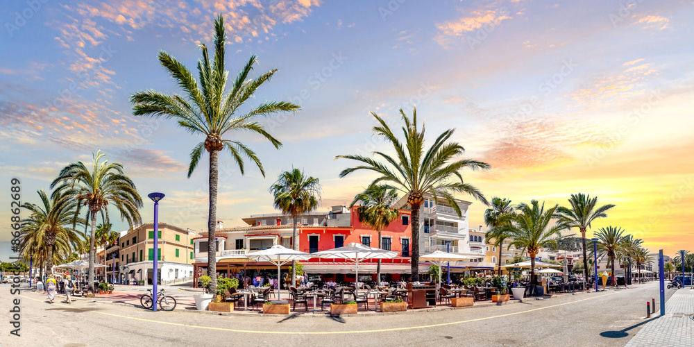 Fototapeta premium Port Andratx, Mallorca Spanien 