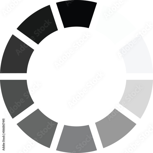 Processing Bar Circle, Loading icon, Website loading icon, load circle symbol, Round Progress bar, Circle loading status