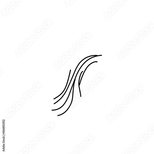 hairline strands