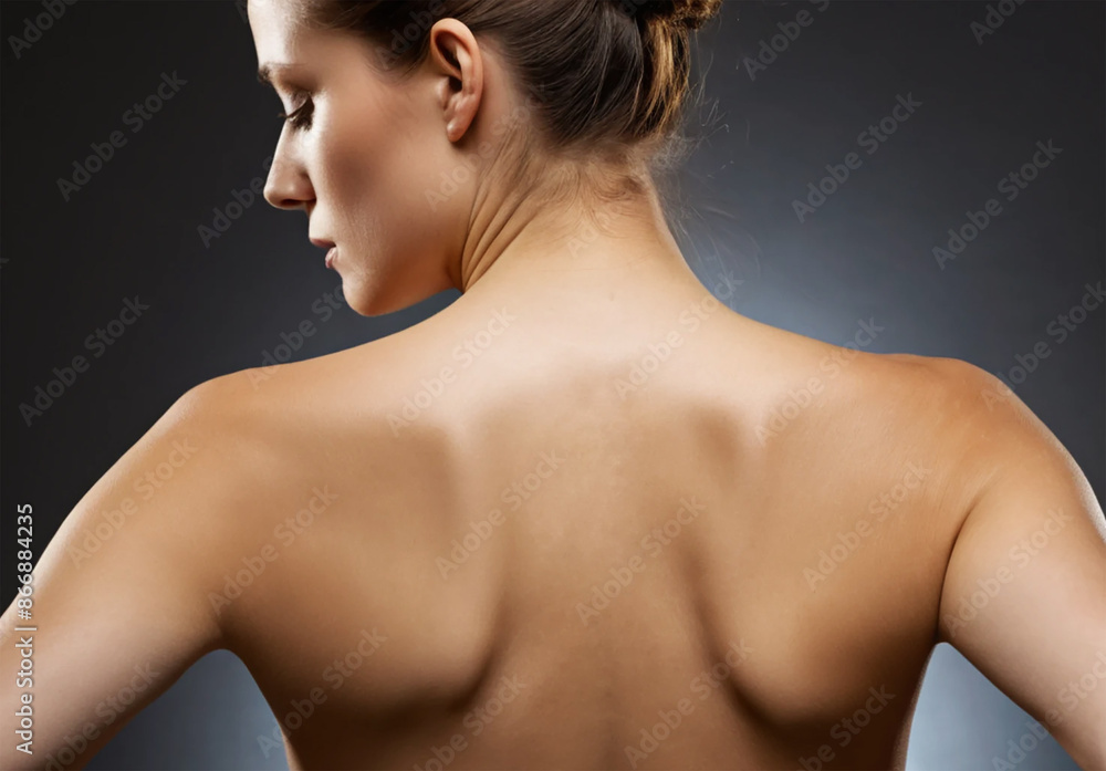 young woman with back problems young woman with back problems