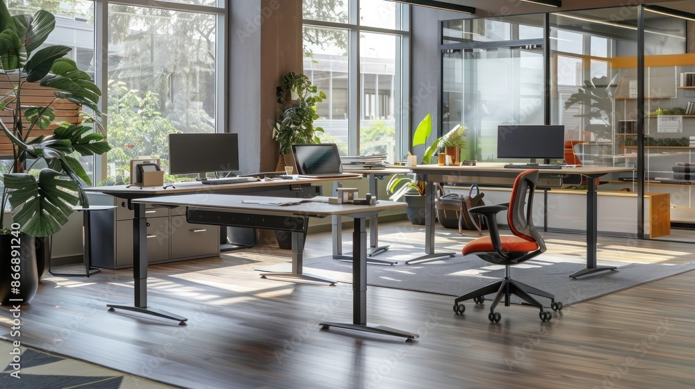 office with standing meeting tables to promote active engagement and reduce sitting time office with standing meeting tables to promote active engagement and reduce sitting time