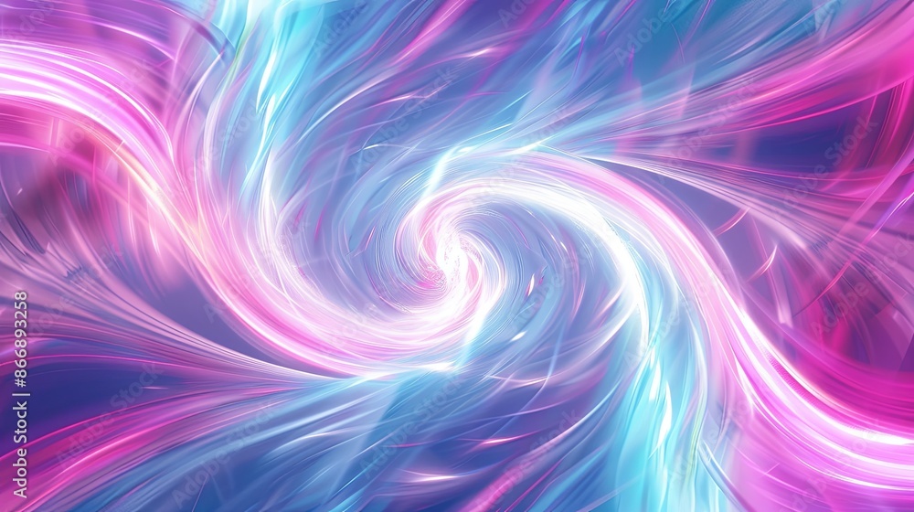 Abstract Swirl. Vibrant Pink and Blue Energy Vortex Background Abstract Swirl. Vibrant Pink and Blue Energy Vortex Background