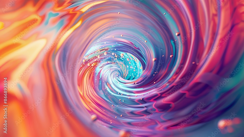 Vivid Colorful Abstract Swirl Background Vivid Colorful Abstract Swirl Background