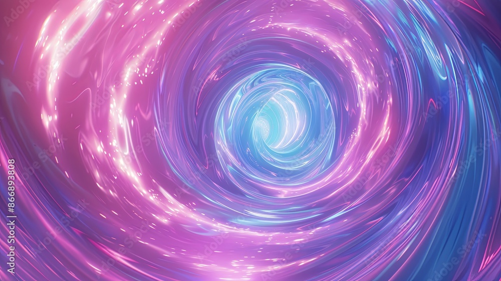 Vivid, swirling vortex of pink and blue energy. Perfect for backgrounds, concepts of energy, fantasy, magic, and the cosmos. Vivid, swirling vortex of pink and blue energy. Perfect for backgrounds, concepts of energy, fantasy, magic, and the cosmos.