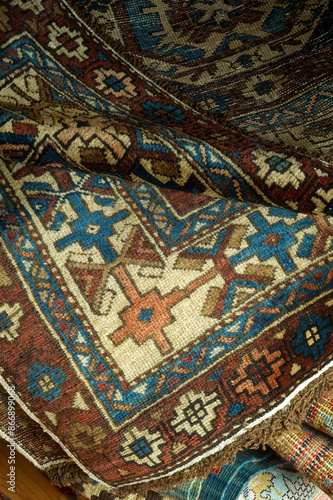 Hand woven Iranian carpet