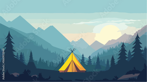 Abstract Vector Graphic