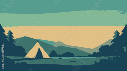 Abstract Vector Graphic