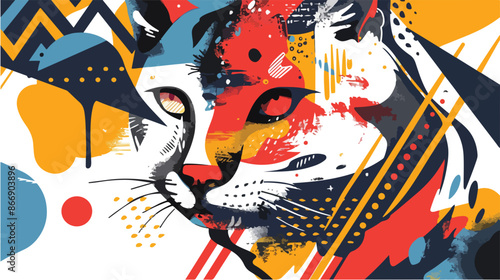 Abstract Vector Graphic