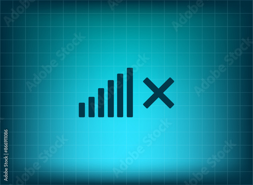  Vector illustration, blue background.