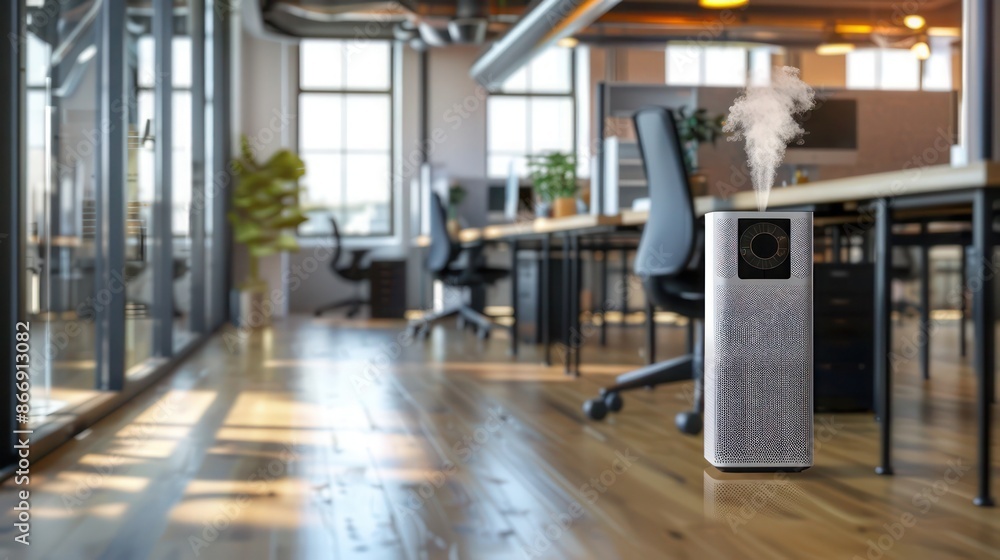 office with an air purifying system, enhancing the quality of the workspace environment office with an air purifying system, enhancing the quality of the workspace environment