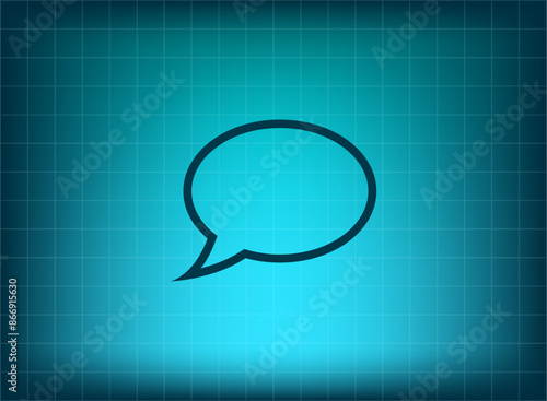  Vector illustration, blue background.