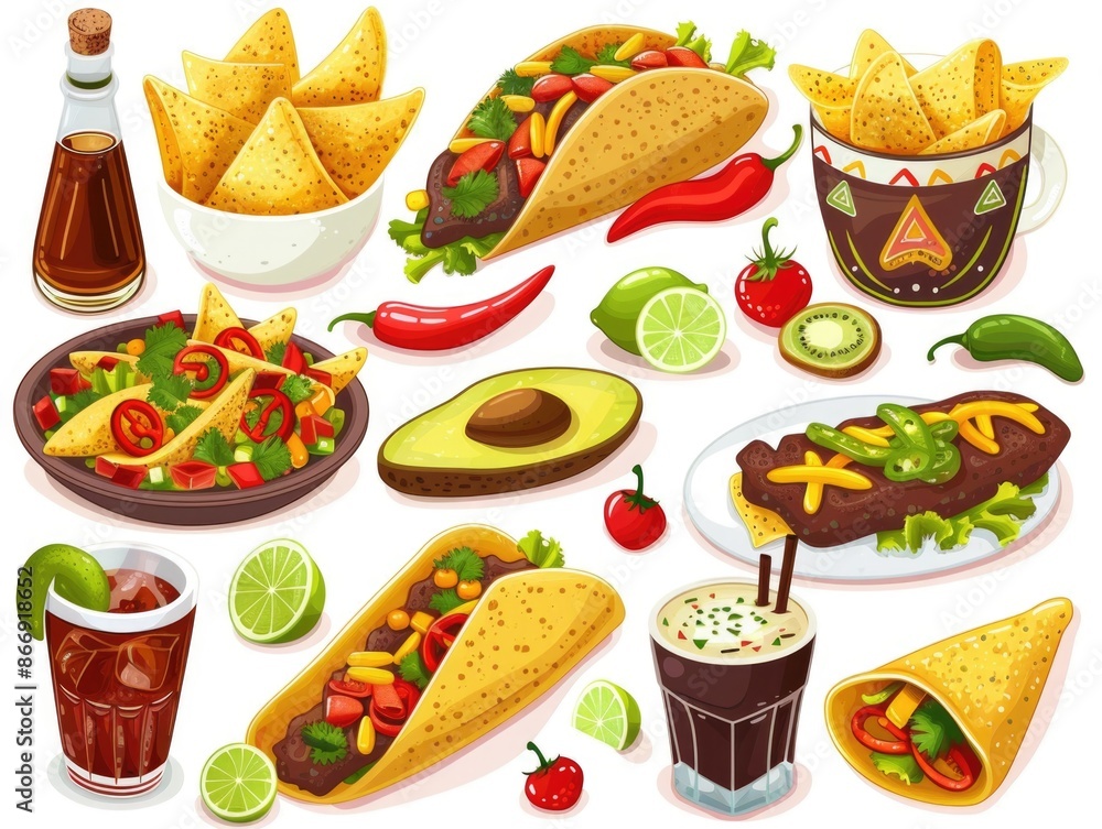 Mexican cuisine and beverages Mexican cuisine and beverages