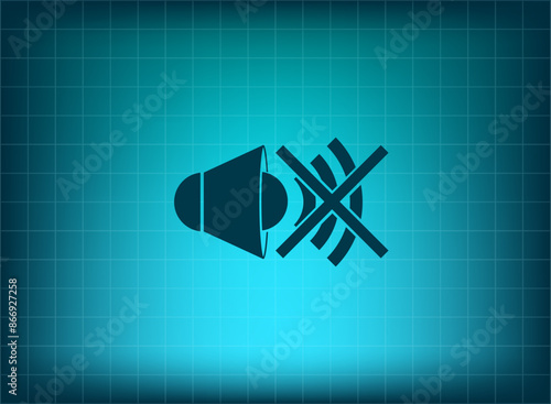  Vector illustration, blue background.