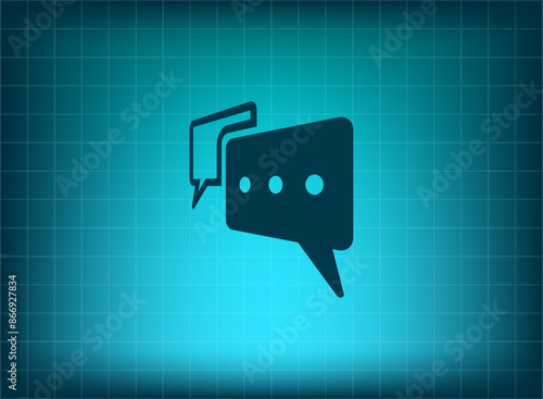  Vector illustration, blue background.