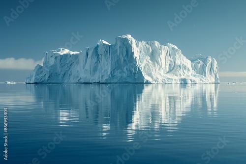 Wallpaper Mural Large Iceberg Floating in Calm Arctic Waters Torontodigital.ca