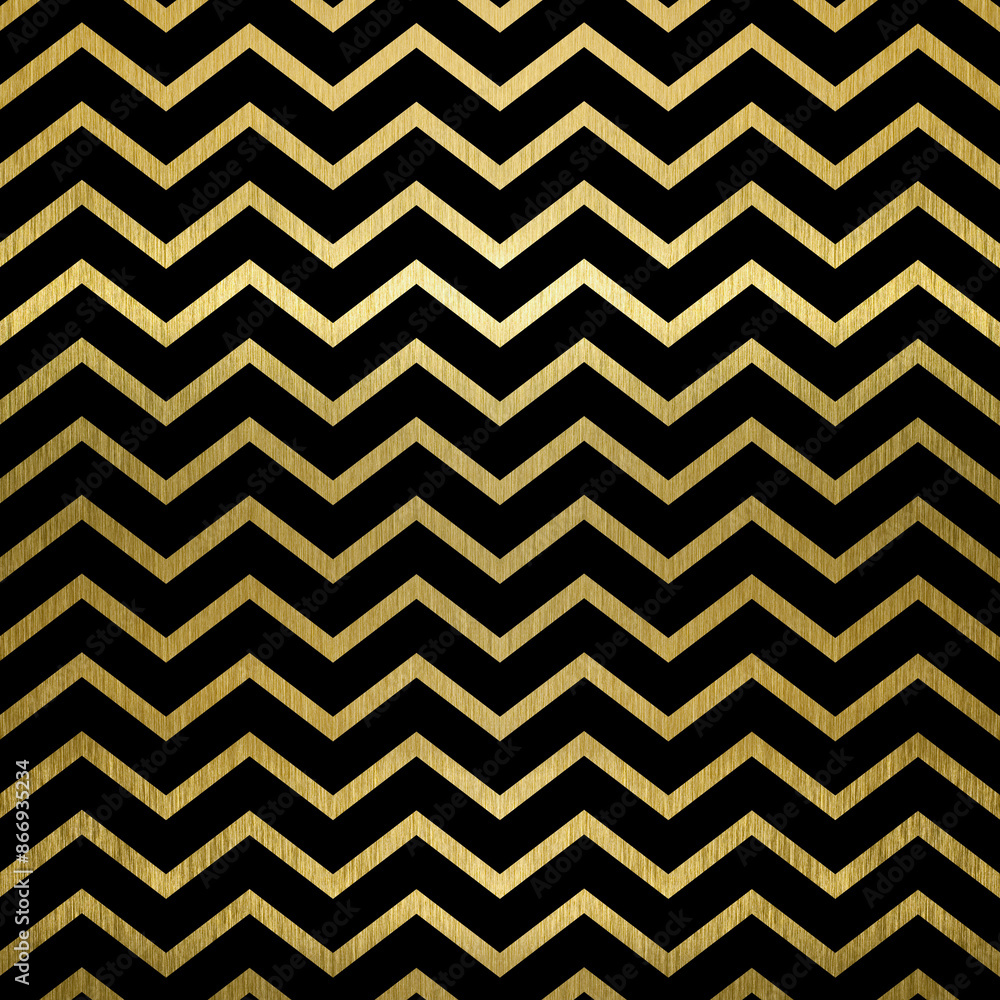 Classic gold Art Deco Seamless Pattern. Geometric Stylish Texture. Abstract Retro Vector Texture for cover, textile, fabric, interior, paper, wrapping, wallpaper, print, background.