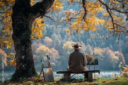 Autumn Inspiration: An Artist Captures the Beauty of the River.