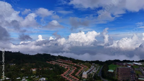 Video aereo a 2.700 metros sobre el nivel del mar. Alto de las Palmas, Antioquia, Colombia. photo