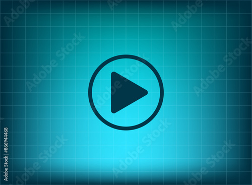 Vector illustration, blue background.