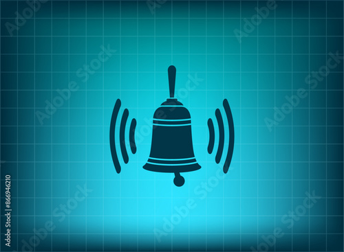 Vector illustration, blue background.