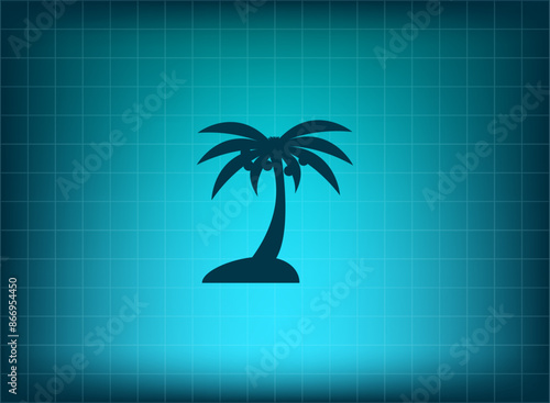 Vector illustration, blue background.