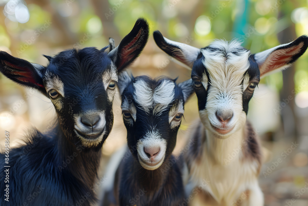 Adorable Baby Goats: A Playful Theme Adorable Baby Goats: A Playful Theme