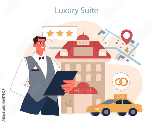 Luxury Suite concept.