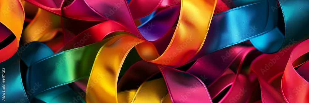 Beautiful abstract background. Dark colorful twisted ribbon background Beautiful abstract background. Dark colorful twisted ribbon background