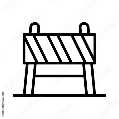 alert icon line vector design