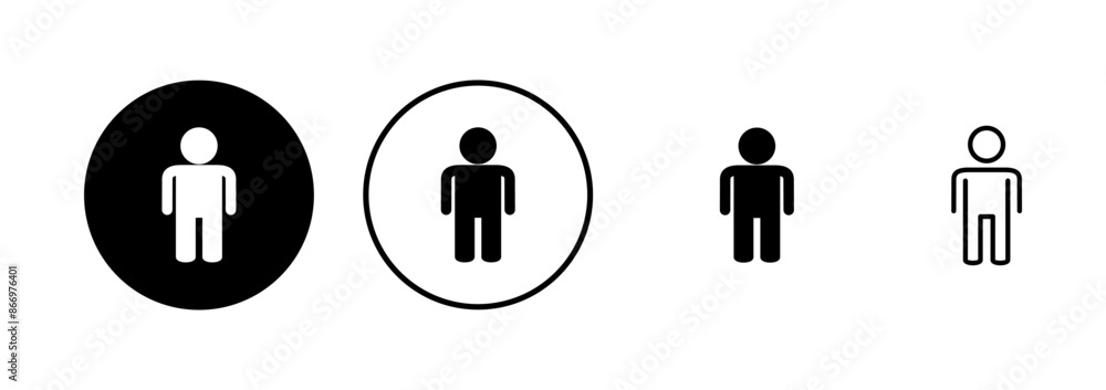 Man icon vector isolated on white background. male icon vector. human symbol Man icon vector isolated on white background. male icon vector. human symbol