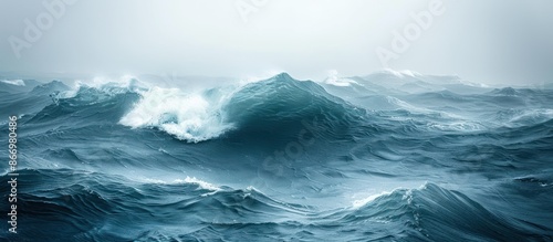 Turbulent Sea, A Stormy Seascape