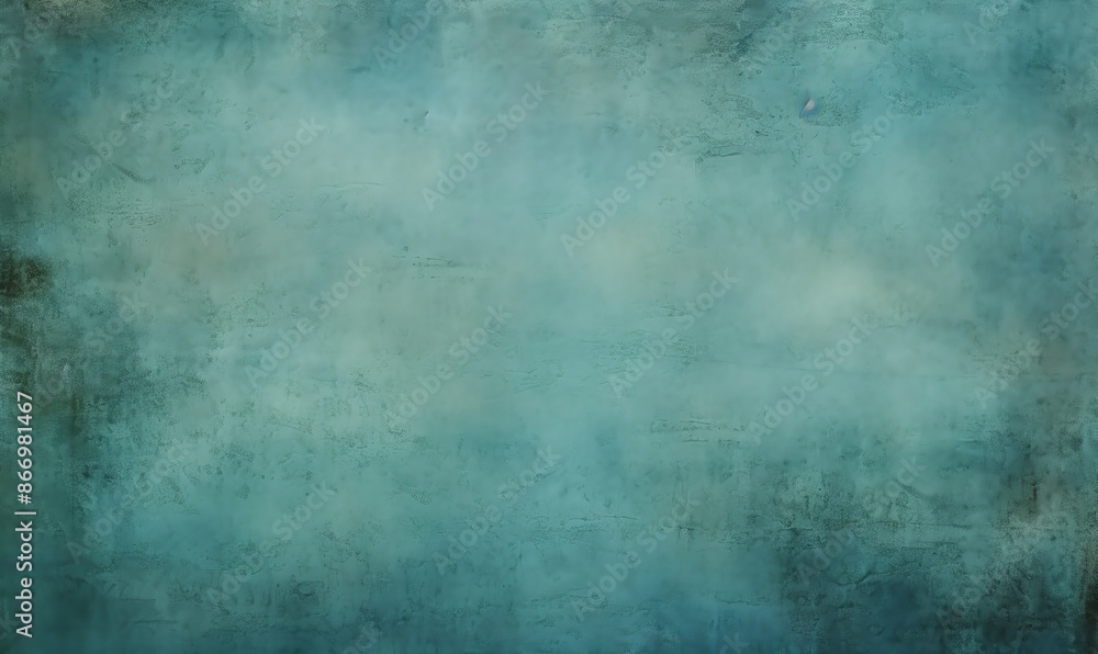 Fototapeta premium Abstract Teal Concrete Background