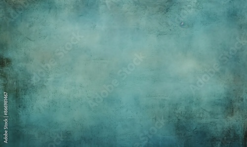Abstract Teal Concrete Background