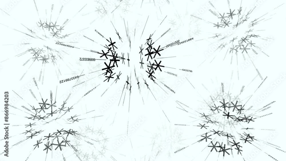 An elegant motion of various abstract lines and shapes that captivates the imagination An elegant motion of various abstract lines and shapes that captivates the imagination