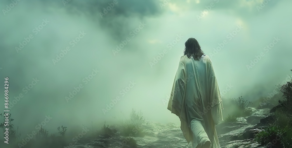 Jesus delivering the Olivet Discourse on the Mount, prophesying about the end times, forthcoming tribulations, and the indicators of His second coming to His followers at the Mount of Olives.
Jesus delivering the Olivet Discourse on the Mount, prophesying about the end times, forthcoming tribulations, and the indicators of His second coming to His followers at the Mount of Olives.