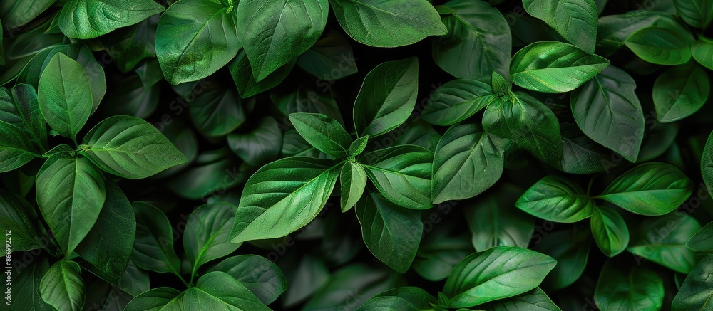 Background of Green Foliage Background of Green Foliage