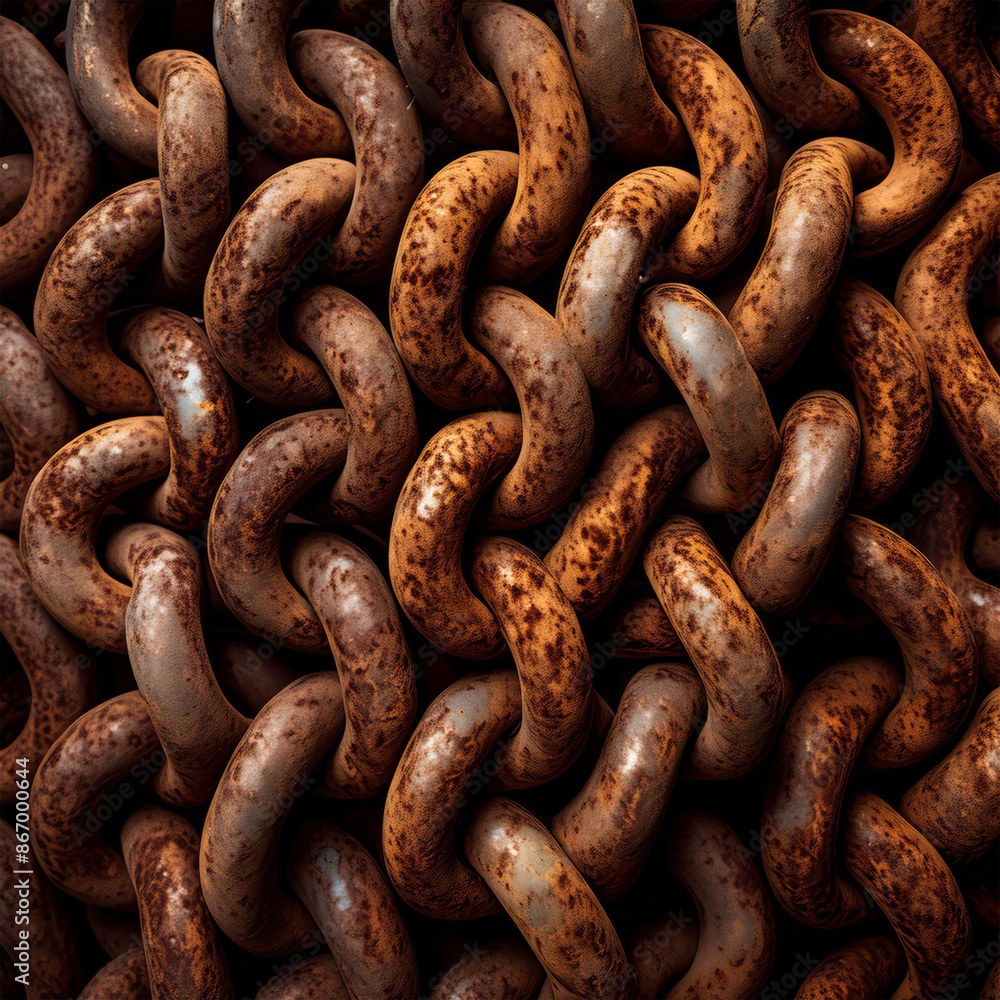 Rusty iron chain links tightly interlocked,rusted iron chain links Rusty iron chain links tightly interlocked,rusted iron chain links