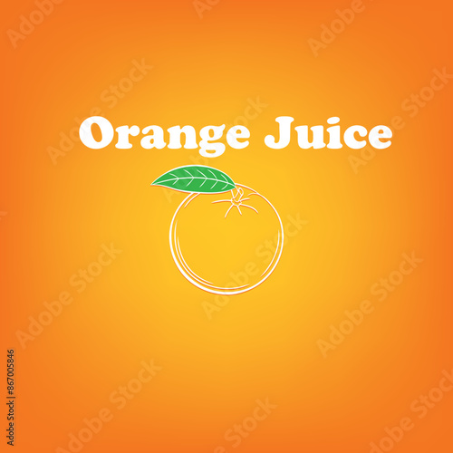 Poster Orange Juice