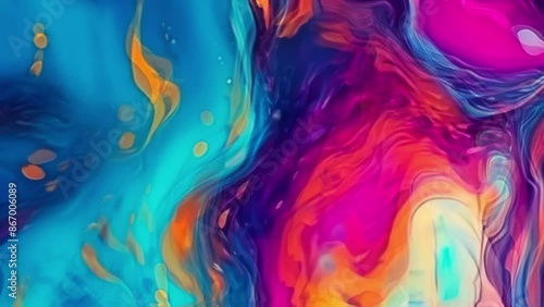 Wallpaper Mural water wave abstract background ,marble,waves,ripples ,liquid paint,cloud abstract with colorful fractal lines,beautiful liquid art 3D abstract design colorful marble video
 Torontodigital.ca
