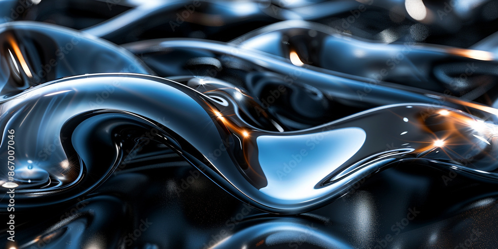 Abstract Smooth Wavy Strips Colorful Glass 3D Object abstract wallpaper Abstract Smooth Wavy Strips Colorful Glass 3D Object abstract wallpaper