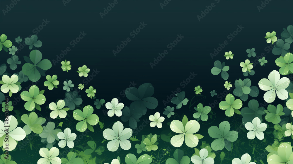 Design Packaging, Background Wallpaper, Doodle Flowers Theme Clover Nature Bloom Botanical Floral Blossom Generative AI Design Packaging, Background Wallpaper, Doodle Flowers Theme Clover Nature Bloom Botanical Floral Blossom Generative AI