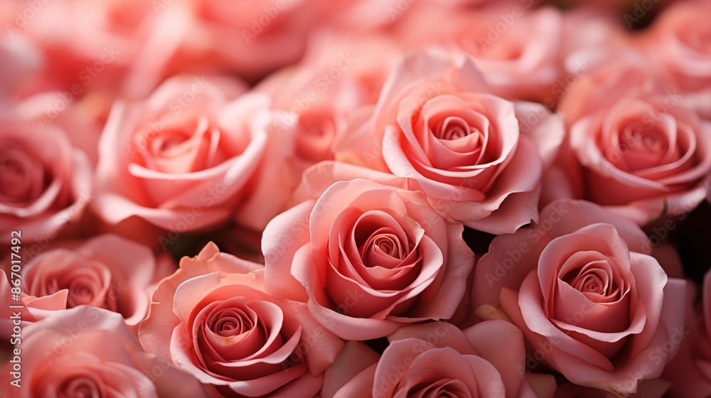 Many Rose flowers bouquet wallpaper. A close-up view of a bouquet of pink roses in full bloom, showcasing their delicate petals and vibrant color. Full screen filled. Many Rose flowers bouquet wallpaper. A close-up view of a bouquet of pink roses in full bloom, showcasing their delicate petals and vibrant color. Full screen filled.