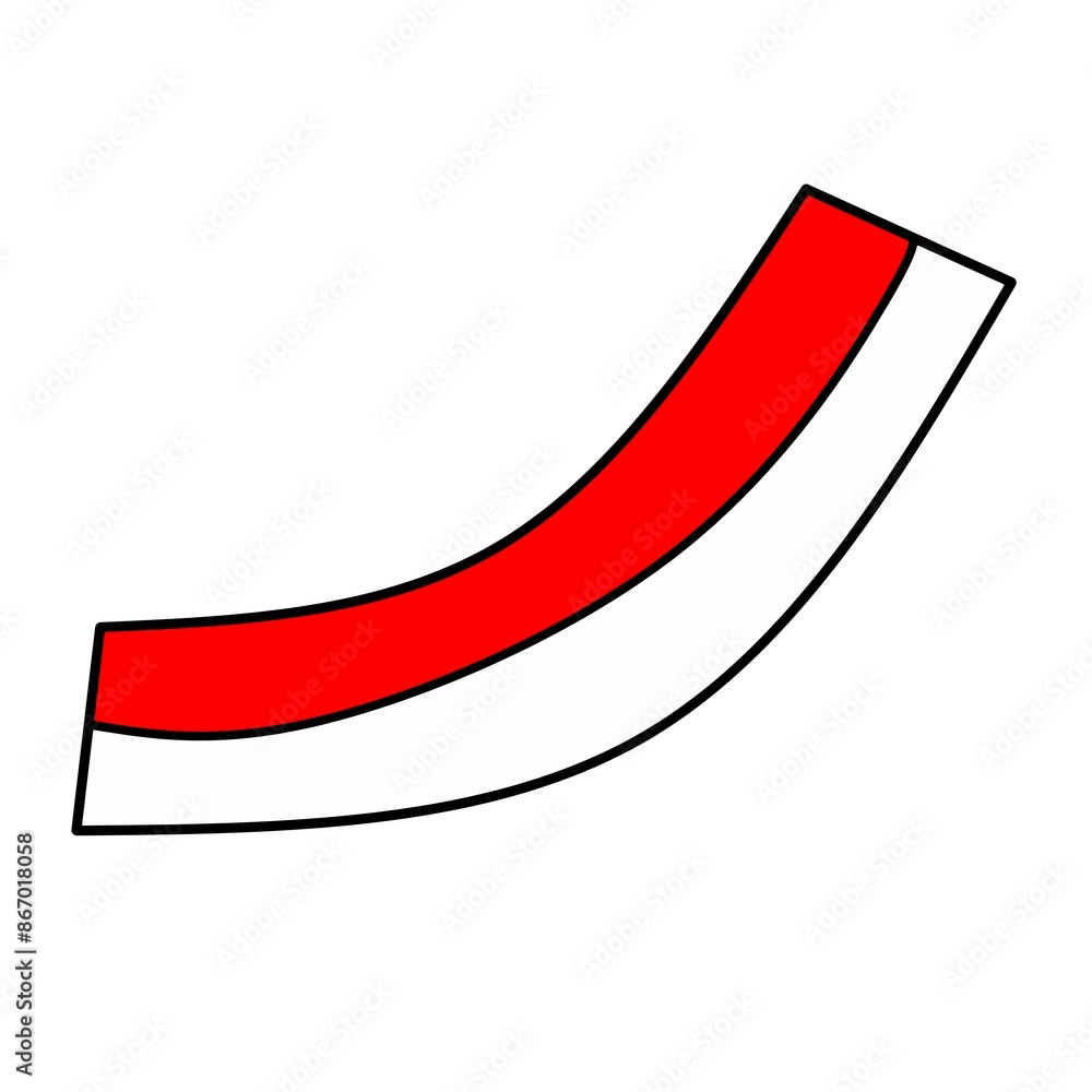 red and white flags red and white flags