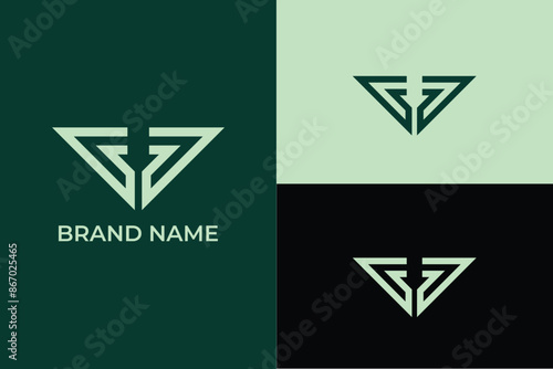 modern trendy abstract business vector initial letter CC 7 D C logo suitable for corporate, finance, construction and real estate business, triangle icon badge jet, fighter jet aviation logo