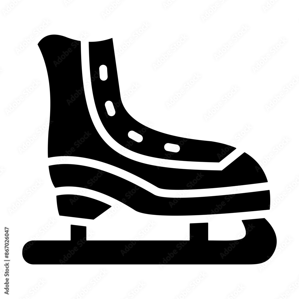 Ice Skates Icon Ice Skates Icon