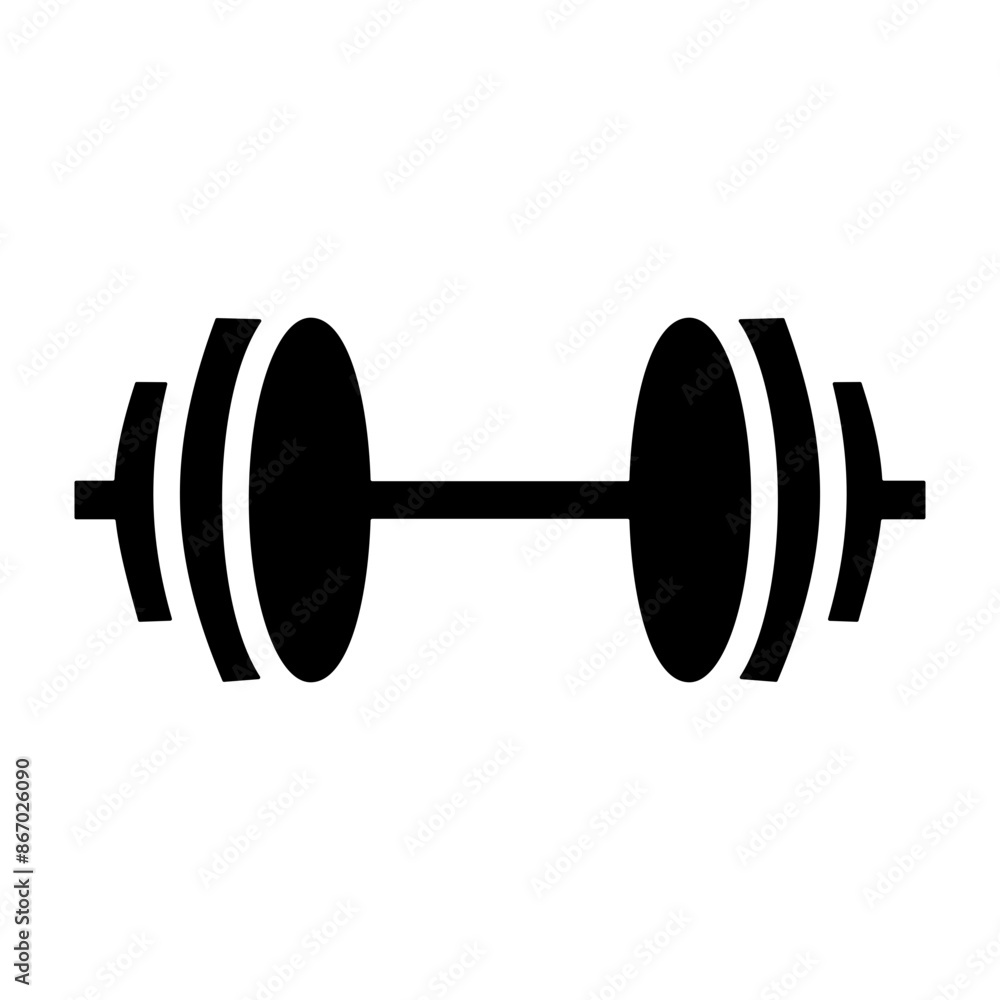 Barbells Icon Barbells Icon