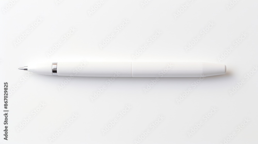 White Pen on a White Background White Pen on a White Background