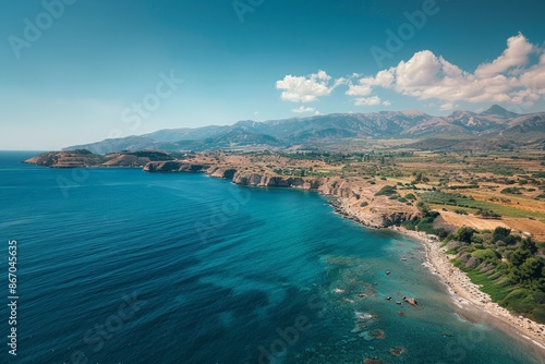 Crete in Greece, Aerial view